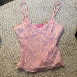 Edikted Blush Lace Camisole